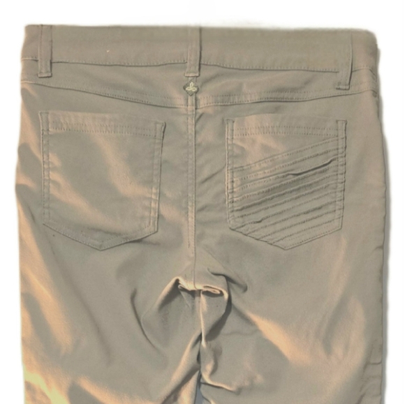 Prana Brenna Mid Rise Skinny Moto Outdoor Stretch Pants - Ladies Size 6 - Picture 6 of 10